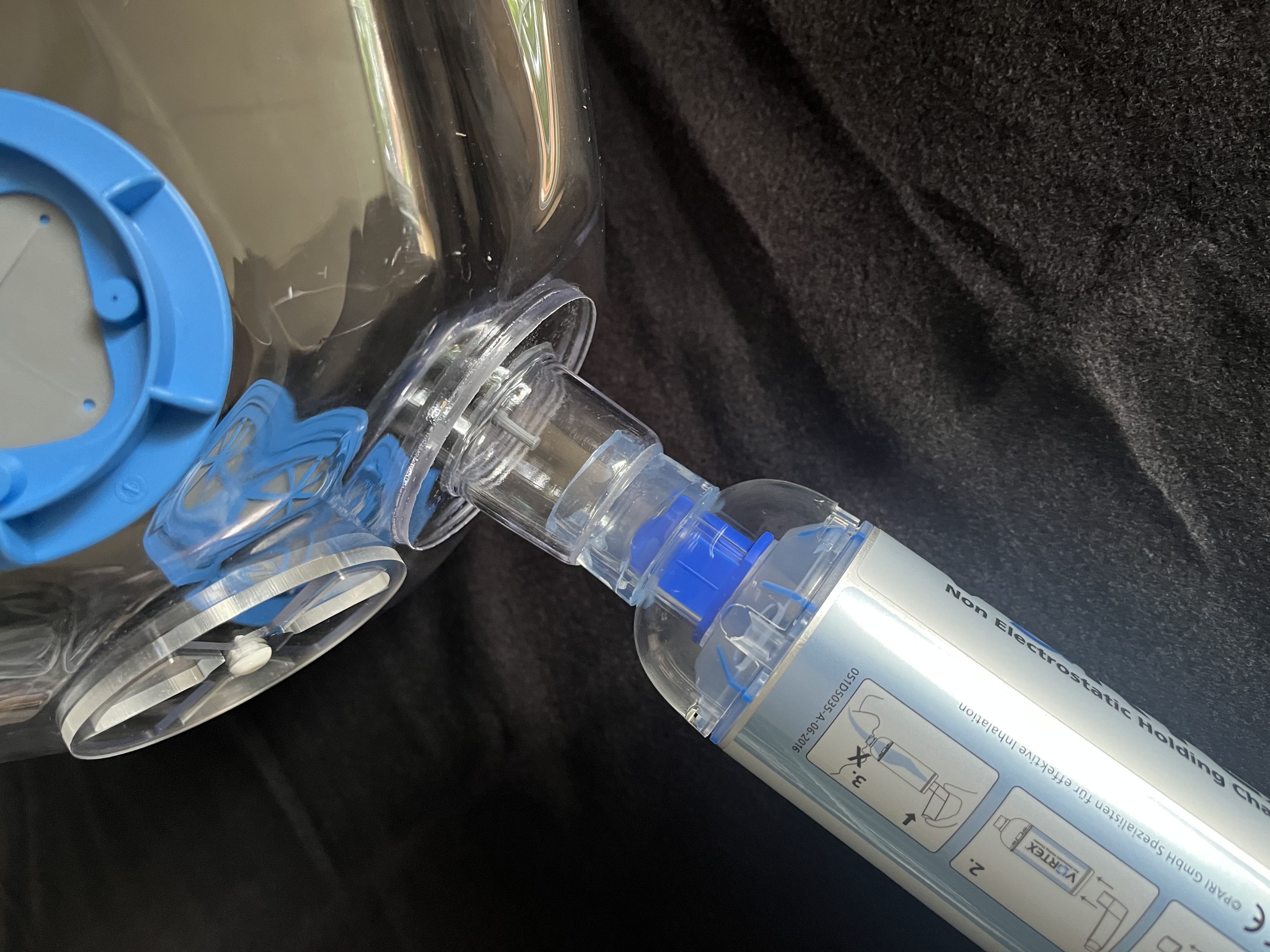 Aero Spacer für Hippomed Aerosoltherapie